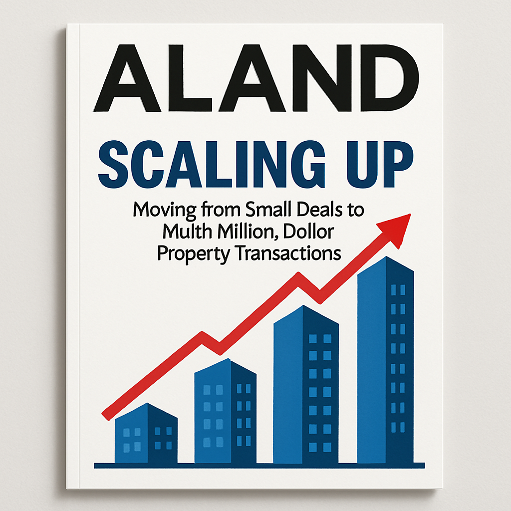  Scaling Up in Real Estate: From Small Deals to Multi-Million-Dollar Transactions